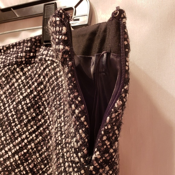 GAP Wool Blend Pencil skirt with trim - Picture 3 of 5